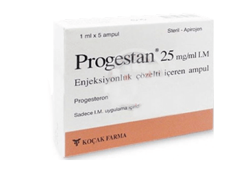 PROGESTAN 25 MG/ML IM ENJ. COZ. ICEREN 5 AMPUL